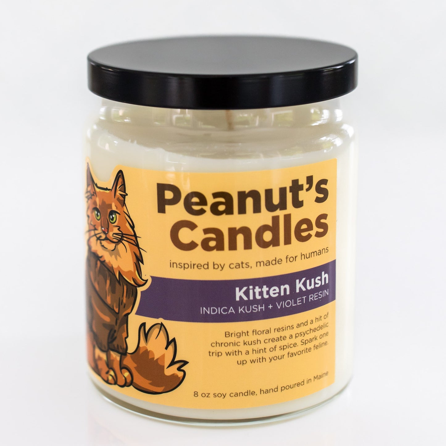 Kitten Kush 8 oz Soy Candle