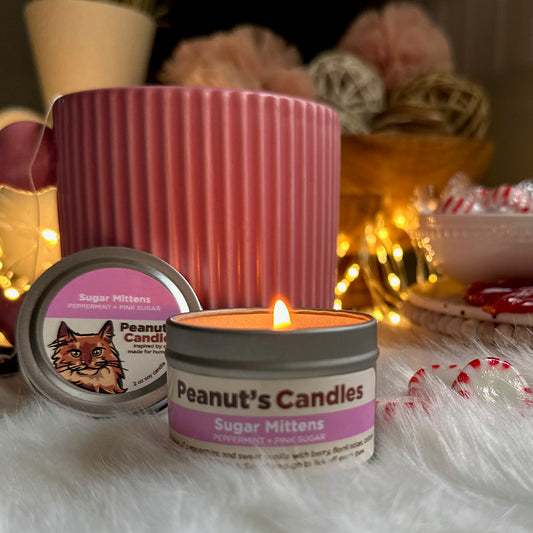 Sugar Mittens 2 oz Soy Candle